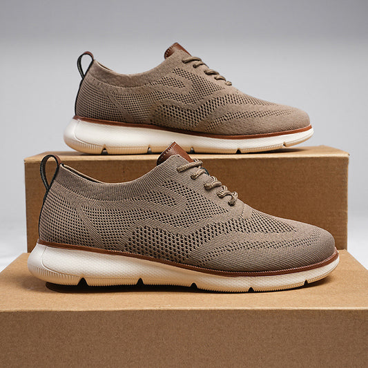 Men's Casual Breathable Fly-knit Sneakers - D&A