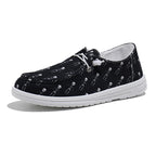 Women's Canvas Casual Plus Size Halloween Versatile Soft Sole Shoes - D&A