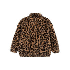Fashionable Cute Kids Thickened Polyester Jacket Leopard print - D&A