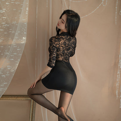 Tight Hip Wrap Skirt Lingerie - D&A
