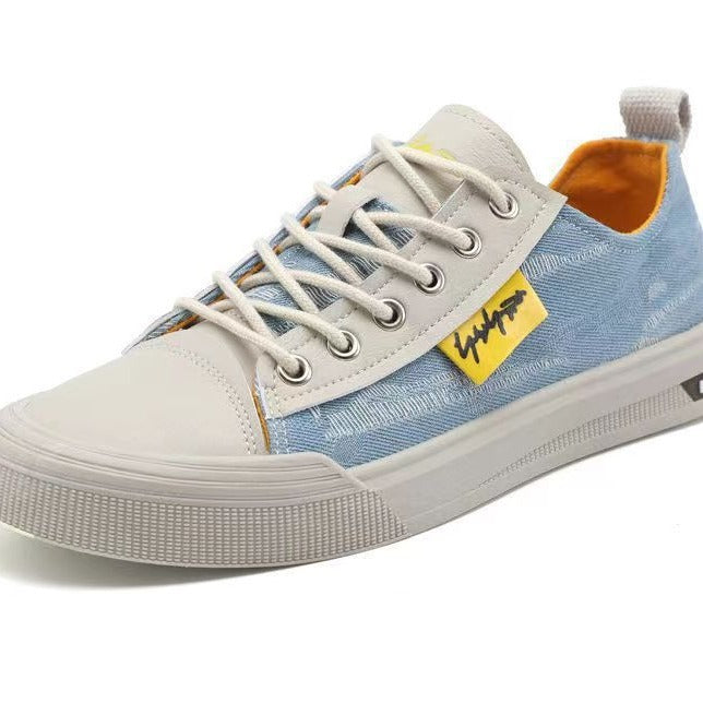Student Trendy Men's Casual Canvas Shoes - D&A
