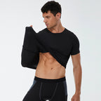 Men's Stretch Quick Drying Clothes Short-sleeved Shirt - D&A