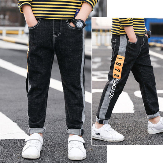 CUHK Kids' Fashion Straight Casual Pants - D&A