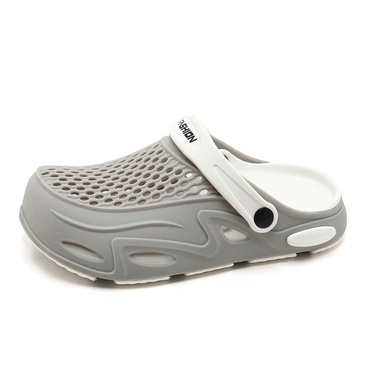 Men's Summer Closed Toe Non-slip Breathable Beach Slippers - D&A