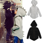 Boys Clothes Kids Baby Boy Jacket Dinosaur Hooded Coat - D&A