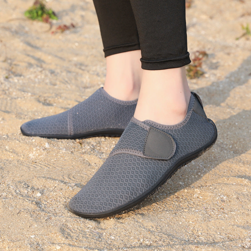 Soft Bottom Indoor Fitness Anti-slip Sneaker Dark Gray - D&A