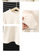 Baby Girl Round-neck Long-sleeved Dress Suit - D&A