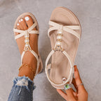Height Increasing Beach Sandals Bohemian Sandals Women - D&A