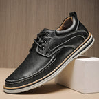 Men's Casual Leather Shoes Genuine Leather Plus Size Breathable Trendy Shoes Casual Leather Shoes - D&A