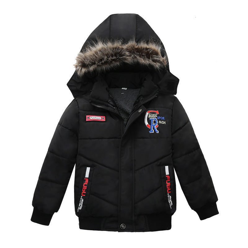 Small And Medium-Sized Boys Cotton-Padded Jackets 12style - D&A