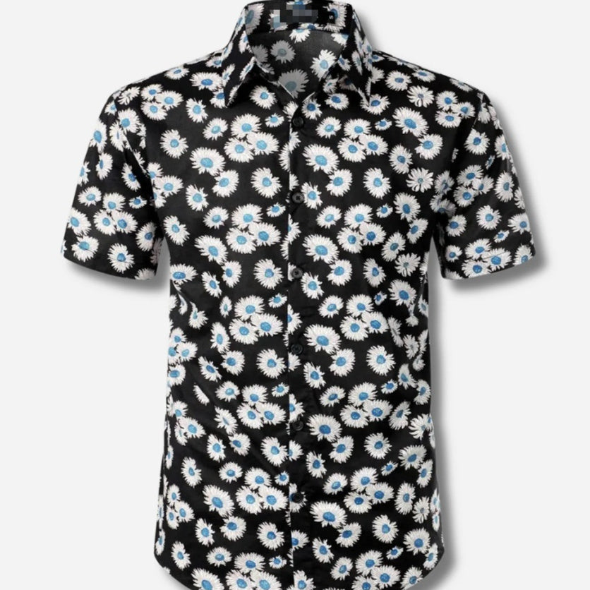 Men's Cardigan Plus Size Short Sleeve - D&A