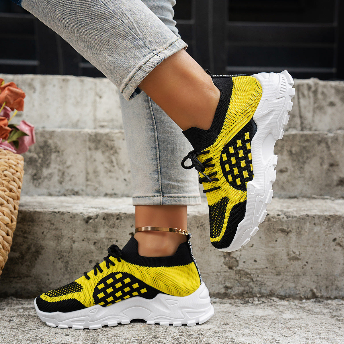 Fashion All-match Sneaker Platform Casual Casual And Comfortable - D&A