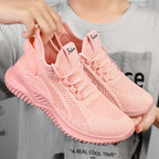 Soft Bottom Pure Color All-matching Breathable Casual Shoes - D&A