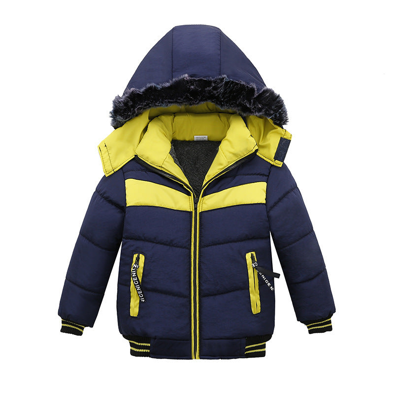 Small And Medium-Sized Boys Cotton-Padded Jackets 8style - D&A