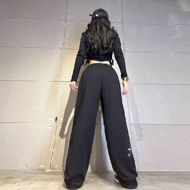 Women's Ankle-tied Two-purpose Sweatpants American Style - D&A