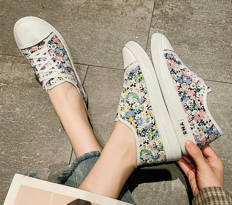 Breathable Versatile Cross-border Student Cloth Shoes - D&A