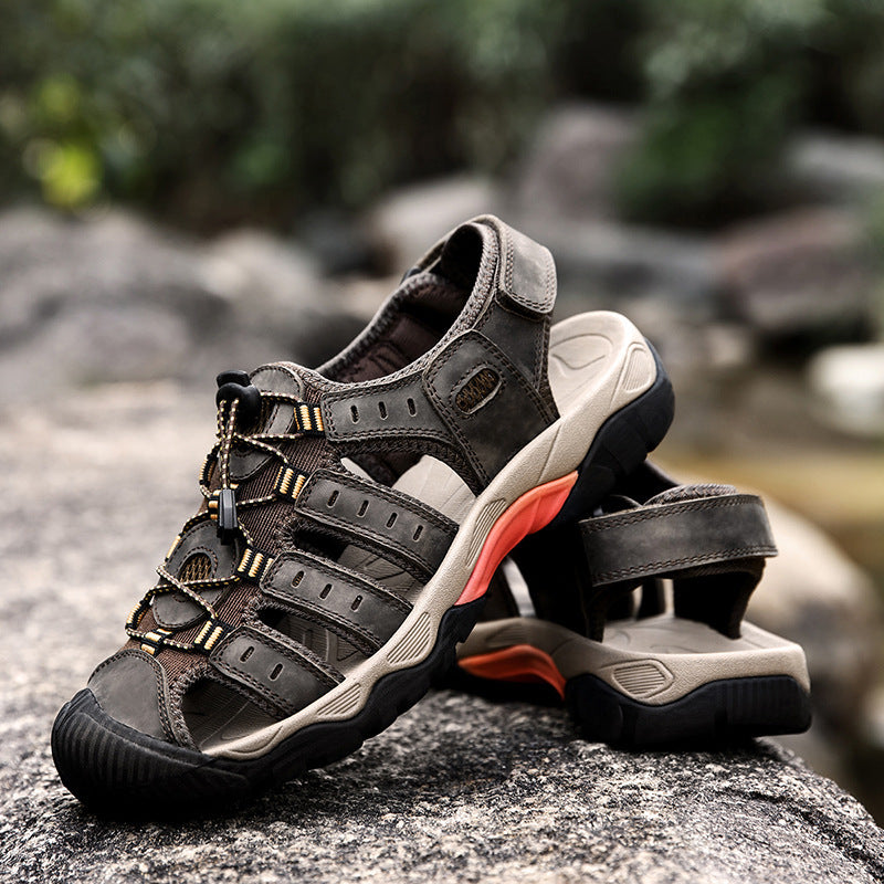 Summer Closed Toe Sandals Men's Leisure Outdoor - D&A