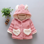 Girl Outerwear Children Clothing Warm Winter Coats - D&A