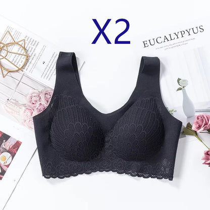 Underwear lace bra Black2pcs - D&A
