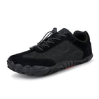 Outdoor FiveFingers Mountaineering Breathable Hiking Boots Men 6805 Black - D&A