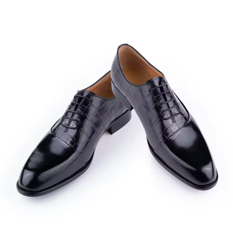 Men's Dress Shoes First Layer Cowhide Handmade - D&A