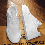Student Sports Shoes For Casual Men ZK802 White - D&A