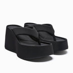 Platform Platform Flip-flops Women's Outdoor Slippers - D&A
