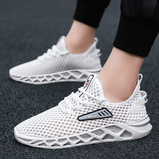 Summer Mesh Breathable Hollow Casual Sports Shoes Men - D&A