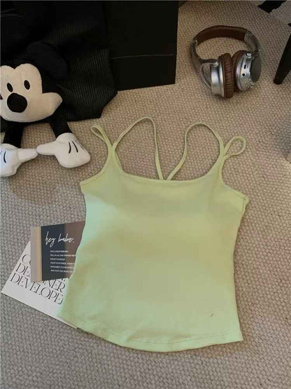 Women's Double-shoulder Strap Sling Top