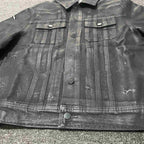 Denim Coat Archive Short Slim Jacket - D&A