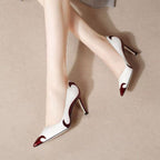 Small Niche High Heels With Pointed Toes And Thin Heels - D&A