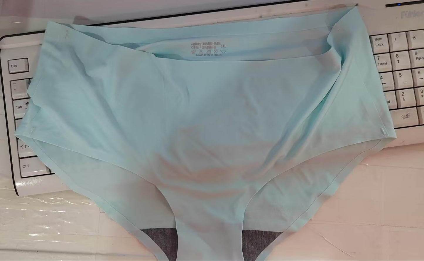 Seamless underwear women sports underwear Blue - D&A