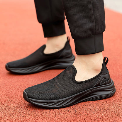 Lazy Hollow Breathable Mesh Cloth Shoes - D&A