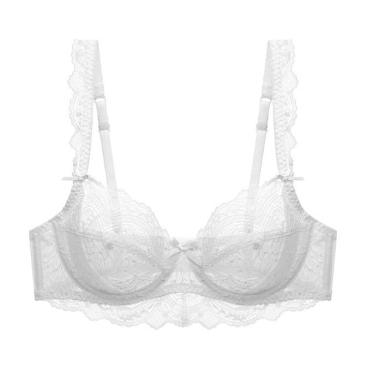 Transparent Lace Bra Ultra-thin Plus Size Bra - D&A