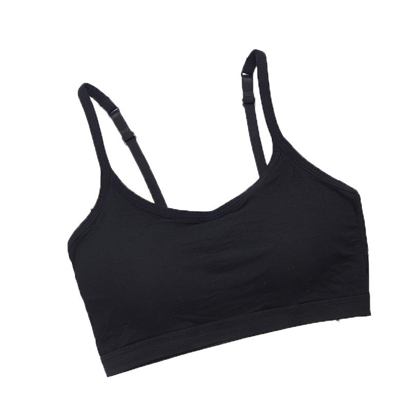 Bra And Cup Integrated Sling Vest With Bra Pad - D&A