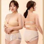 Bra D Cup Sexy Tube Top Invisible Bra Wrapped Underwear - D&A