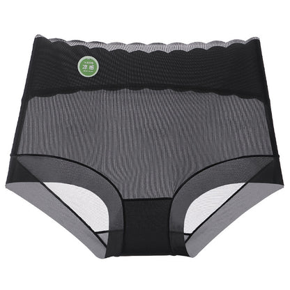 High Waisted Oversized Seamless Underwear For Women Black - D&A
