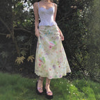 Sweet Girl Waist Slimming Long Fishtail Skirt - D&A