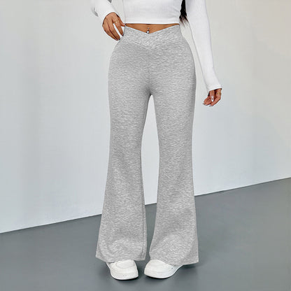 Women's Casual Daily Hot Girl Slim Fit Bootcut Trousers - D&A