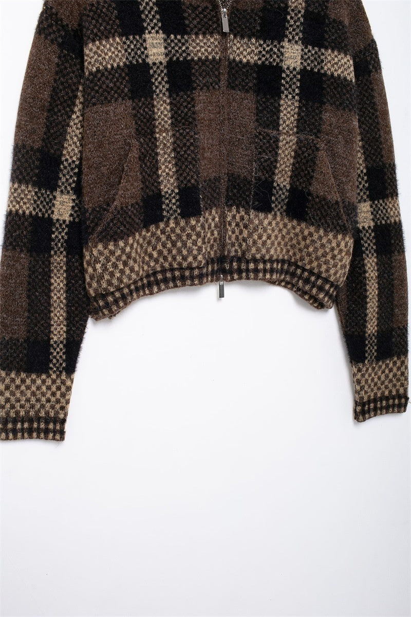 Autumn Sweater Round Neck Solid Color Loose Pullover - D&A