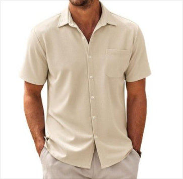 Men's Cardigan Plus Size Short Sleeve KD1620 XXL - D&A