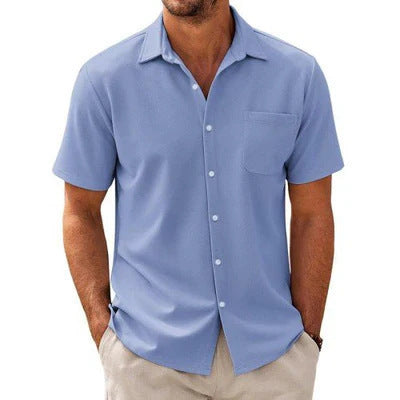 Men's Cardigan Plus Size Short Sleeve KD1619 - D&A
