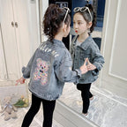 Cartoon Jacket Clothes Children Denim Tops - D&A