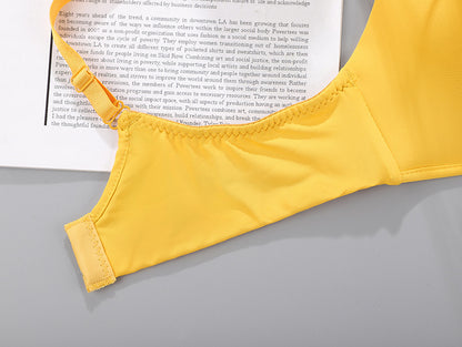 No Rims Underwear Ladies Bra Breathable Gather Bra - D&A
