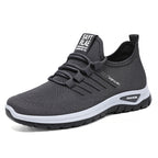 Sneaker Men's New Lightweight Comfortable Soft Bottom Walking BYF21 Gray - D&A