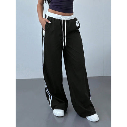 Loose Trendy Digital Printing Design Sense All-matching Long Pants - D&A
