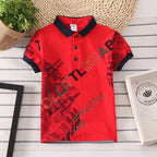 Kids Shirt Boys Tops Children Clothes Wear - D&A