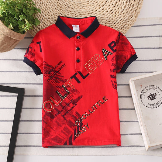 Kids Shirt Boys Tops Children Clothes Wear - D&A