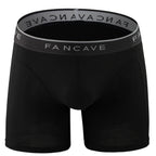 Extended Men's Modal Flat Underwear Trendy Anti-strangulation Black - D&A