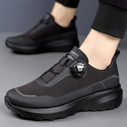 Thick Bottom Rotating Button Sneaker - D&A